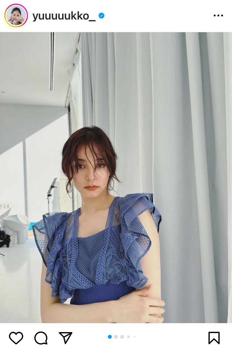 新木優子のインスタグラムから
