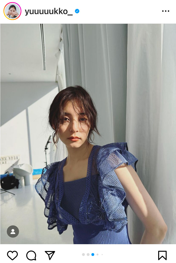 新木優子のインスタグラムから
