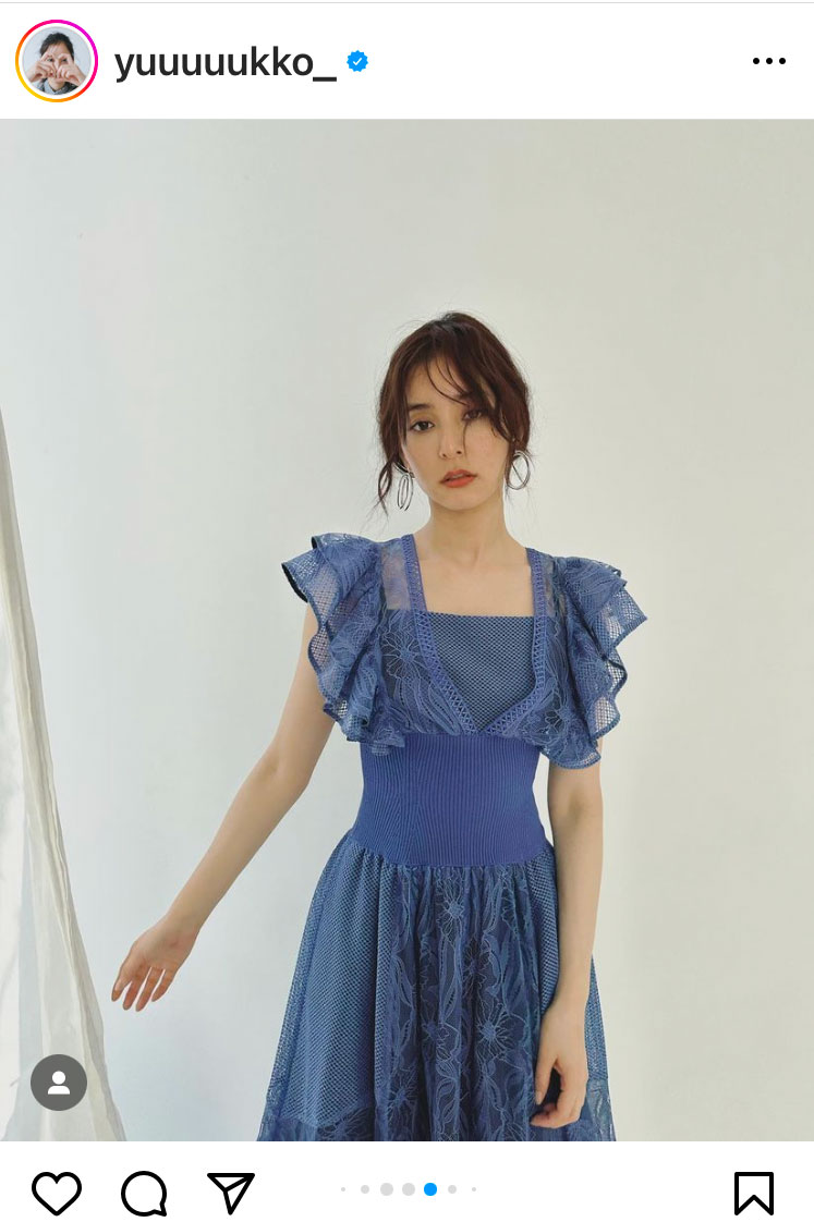 新木優子のインスタグラムから