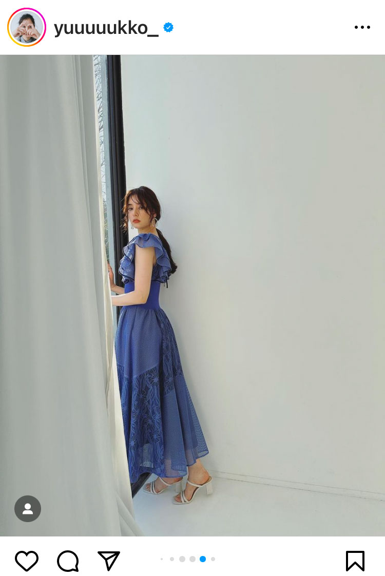 新木優子のインスタグラムから