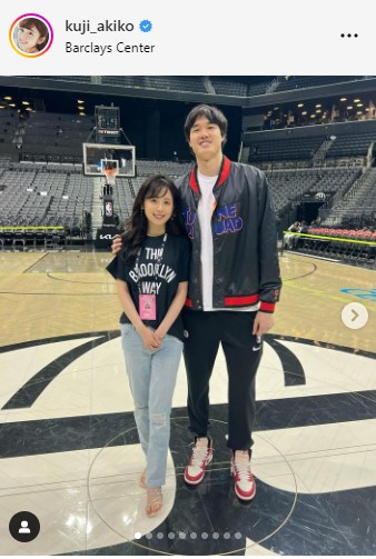 久慈暁子のインスタグラムから