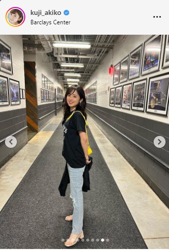 久慈暁子のインスタグラムから