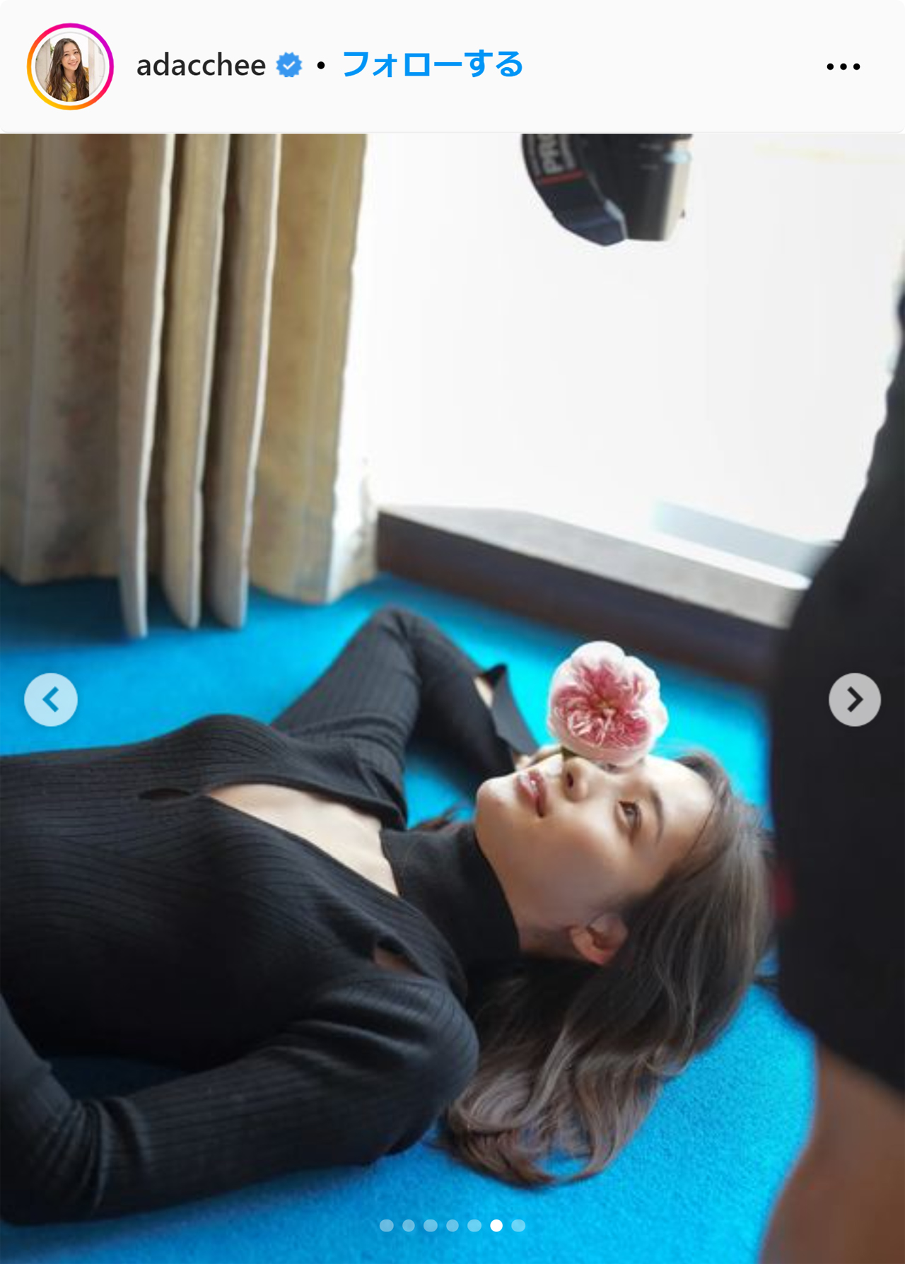足立梨花のインスタグラムから