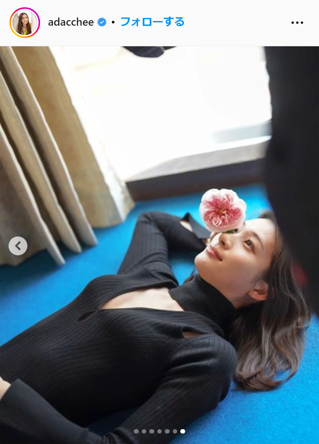 足立梨花のインスタグラムから