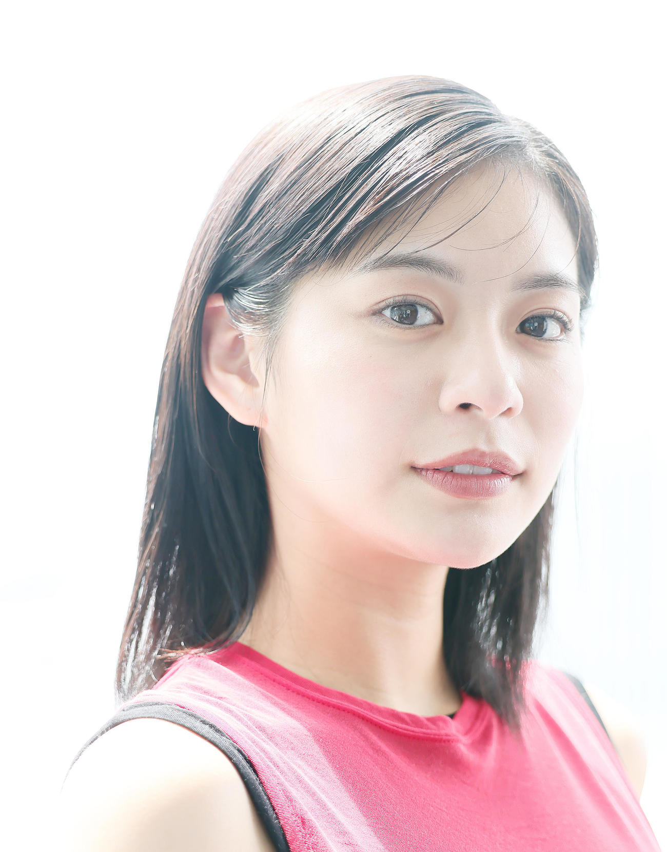 常に前向きに。20歳の春を過ごす永瀬莉子（撮影・足立雅史）