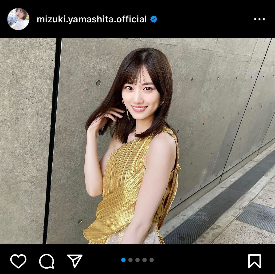 乃木坂46山下美月インスタグラムから
