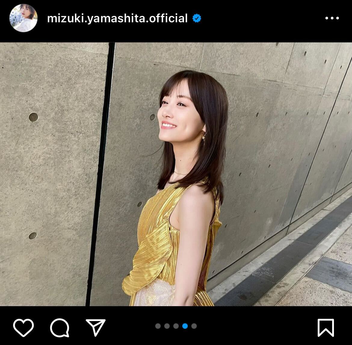 乃木坂46山下美月インスタグラムから