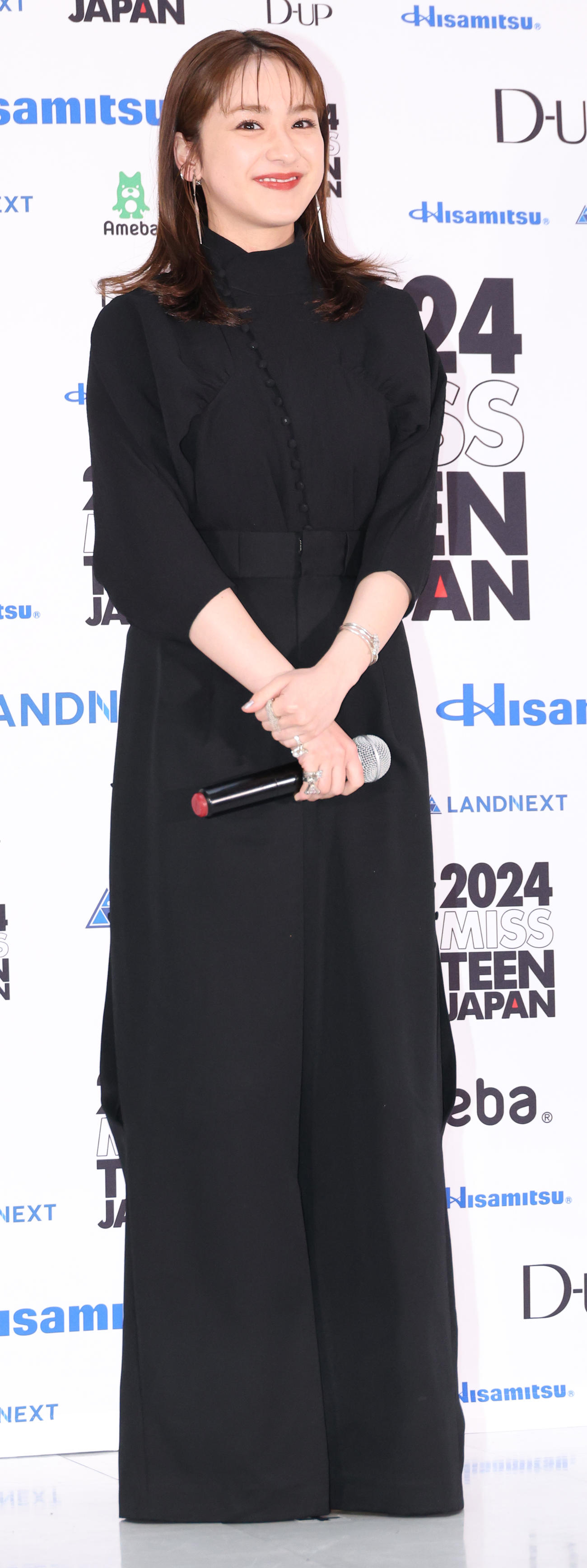 「2024ミス・ティーン・ジャパン」開催発表会見を行った平祐奈（撮影・中島郁夫）