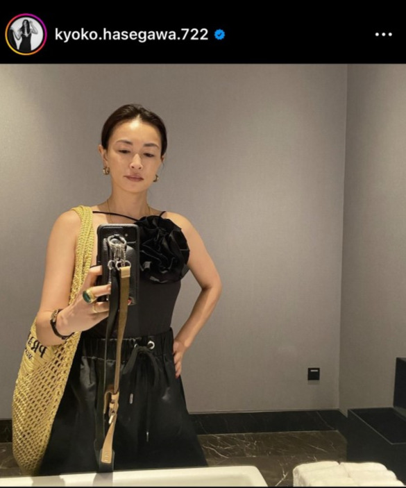 長谷川京子のインスタグラムから