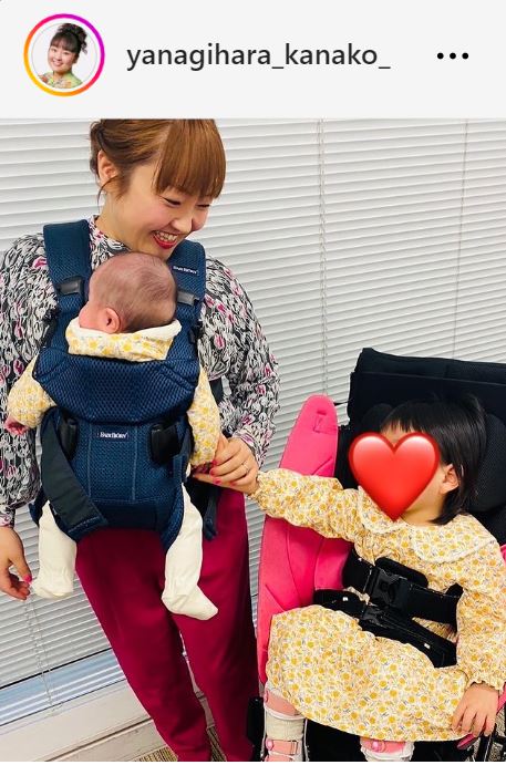 柳原可奈子のインスタグラムから