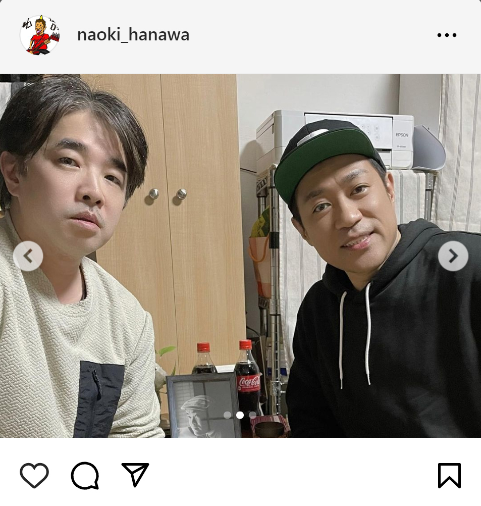 はなわ、後輩の前田健さんの命日に思いつづる「みんな頑張ってます!また会いに行きますねー」 - おくやみ写真ニュース : 日刊スポーツ