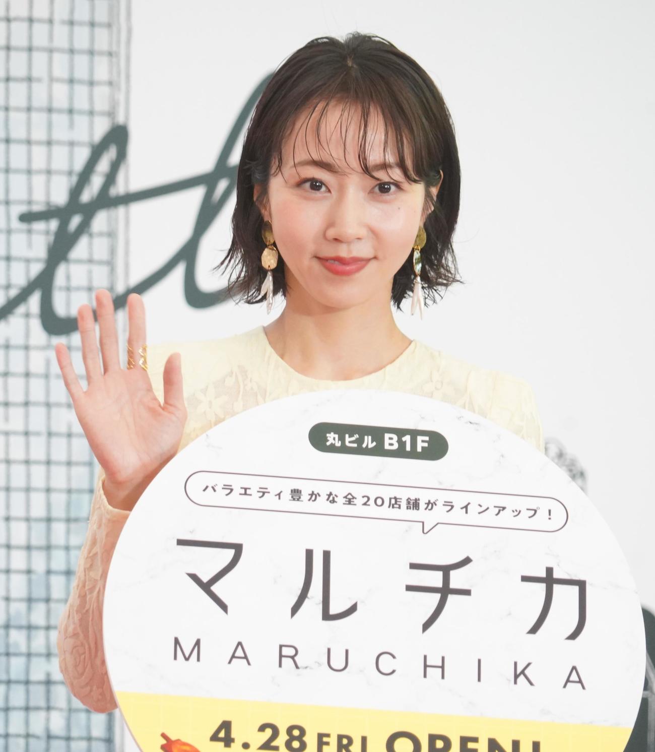 「マルチカ」リニューアルオープニングセレモニーに出席した木南晴夏（撮影・佐藤成）
