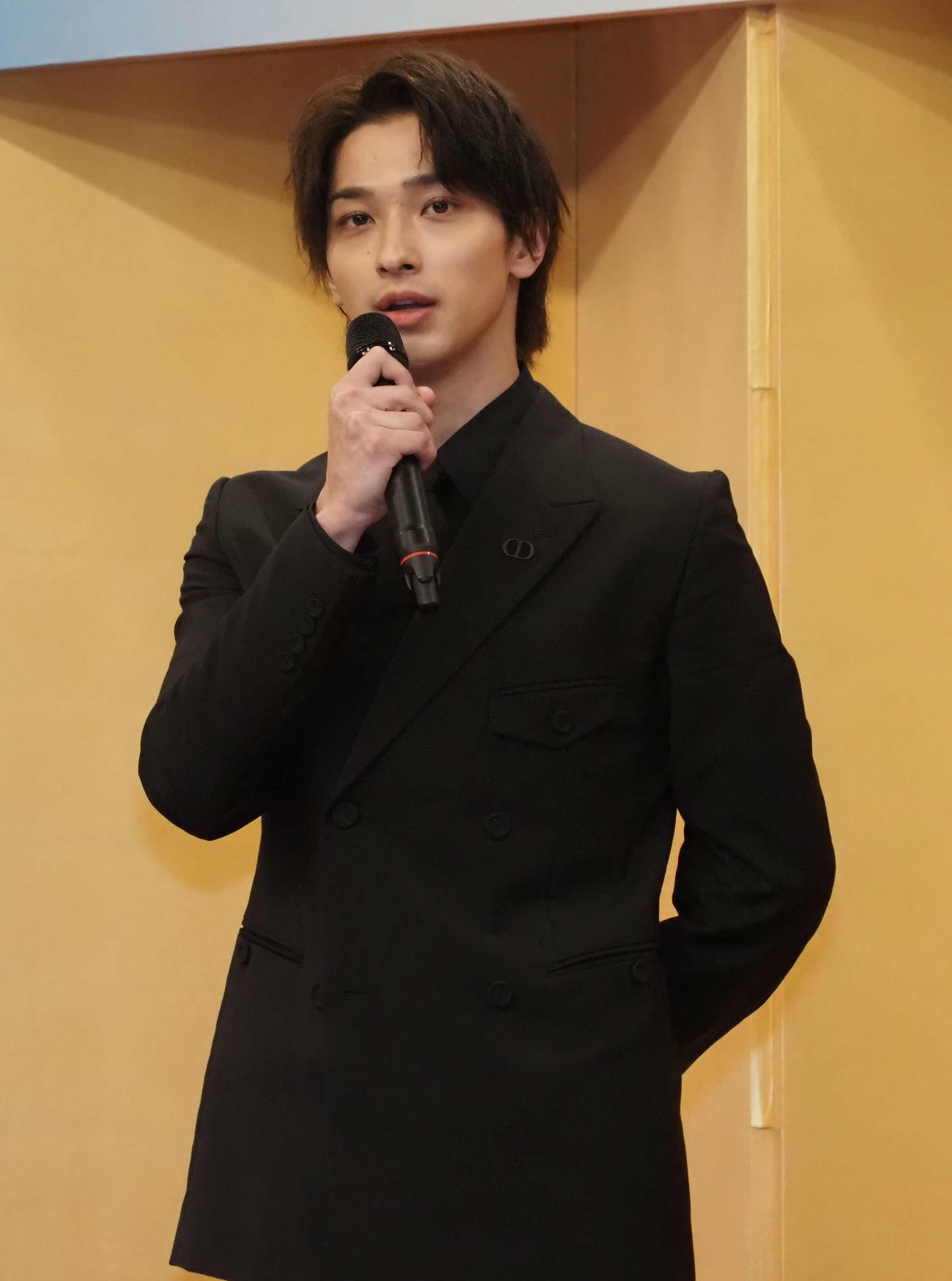2025年大河ドラマ「べらぼう～蔦重栄華乃夢噺～」に主演する横浜流星（撮影・遠藤尚子）