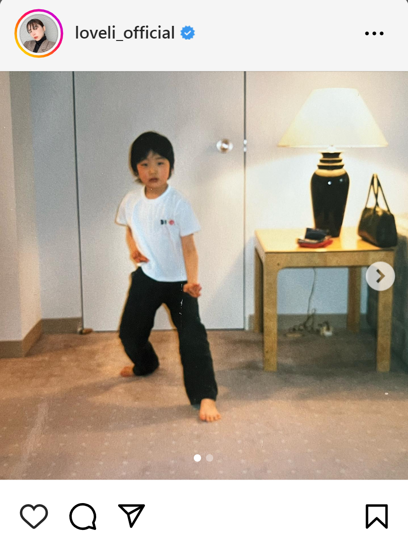 ラブリのインスタグラムから
