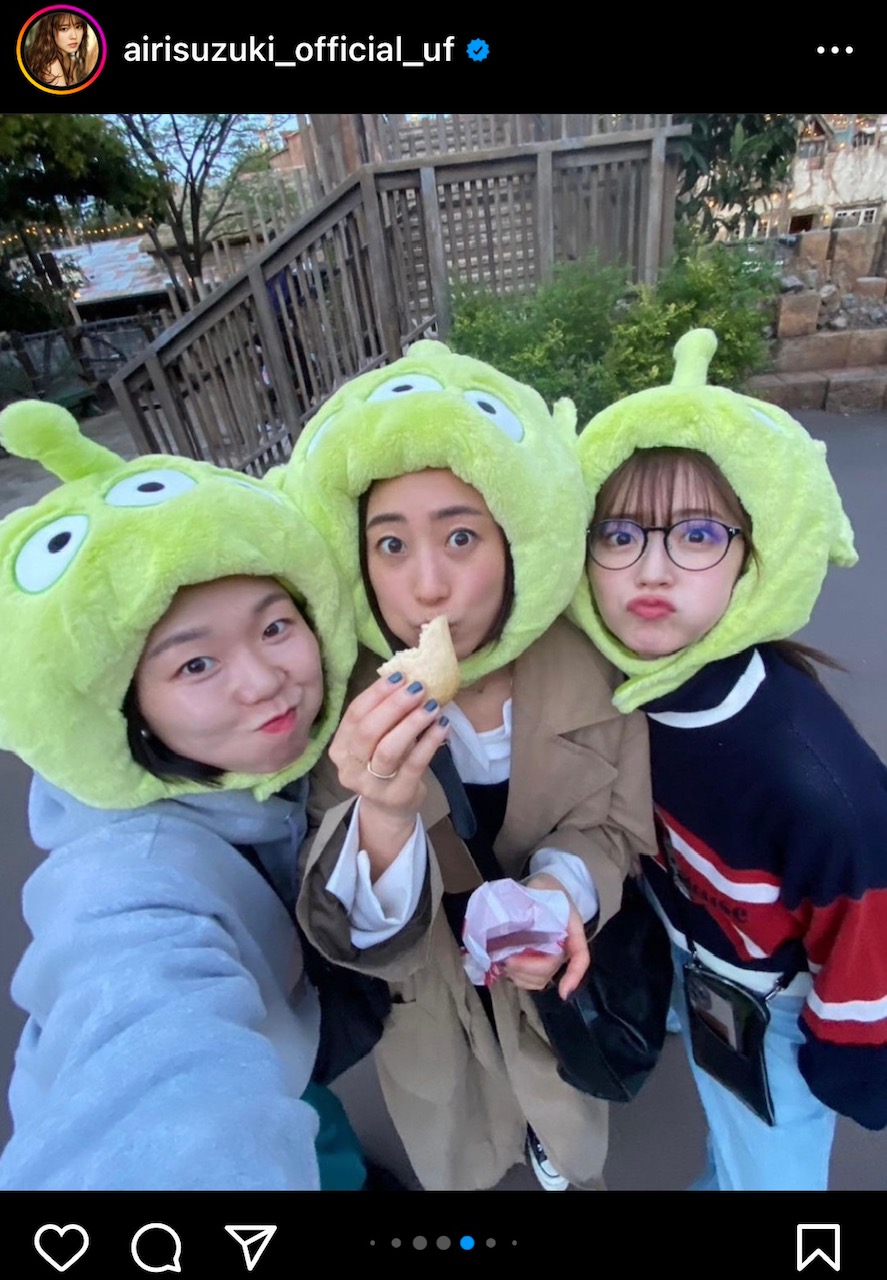 鈴木愛理のインスタグラムから