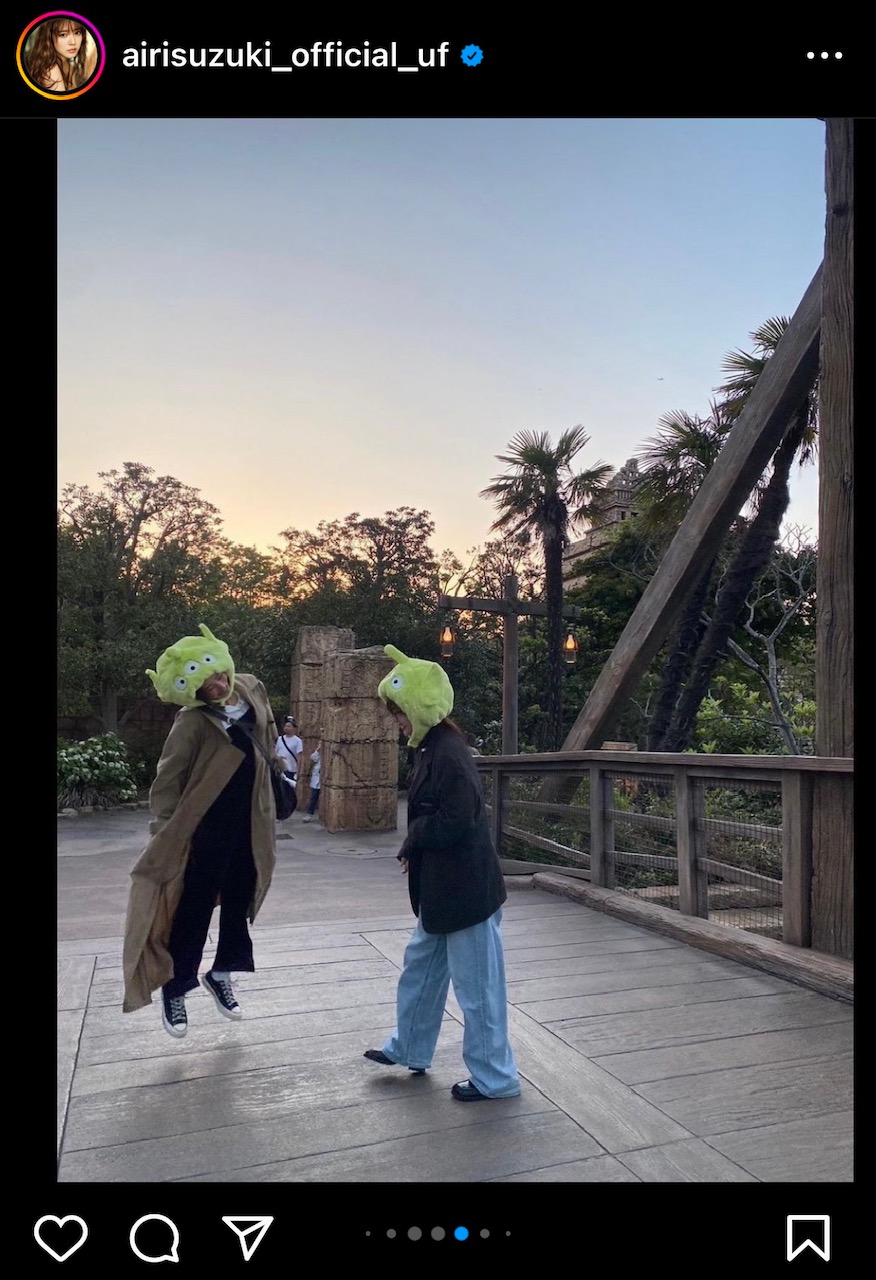 鈴木愛理のインスタグラムから