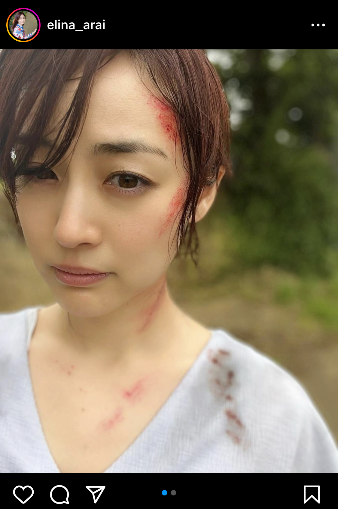 新井恵理那のインスタグラムから