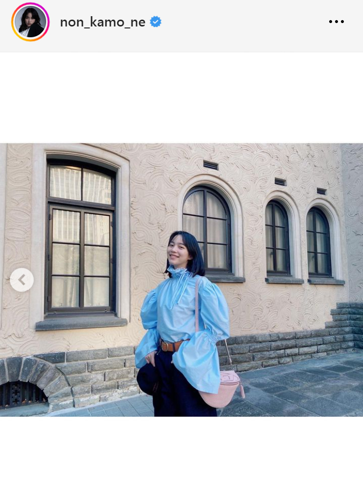 のんのインスタグラムから
