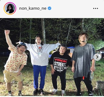 のんのインスタグラムから