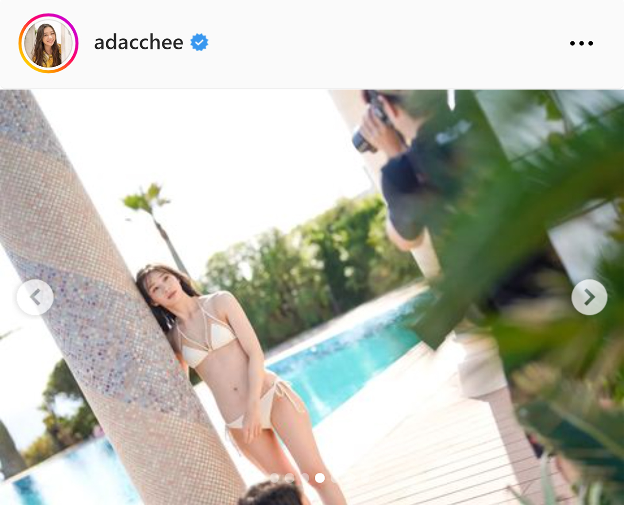 足立梨花のインスタグラムから
