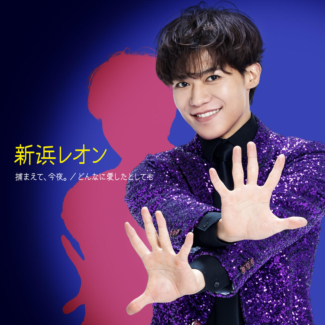 シングル「捕まえて、今夜／どんなに愛したとしても」の「愛さレオン盤」
