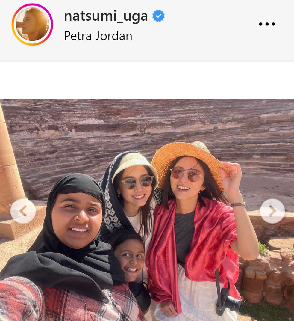 宇賀なつみアナのインスタグラムから