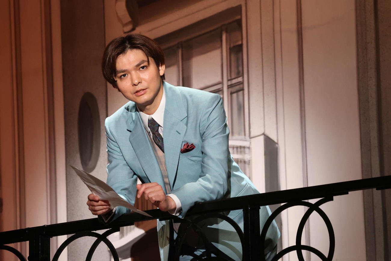 ミュージカル「シー・ラヴズ・ミー」公開稽古を行うHey！Say！JUMP薮宏太