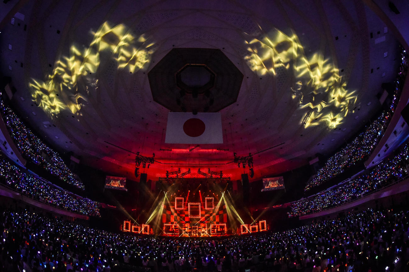 「TOKYO FM LIVE INCLUSION 2023」に出演したINI