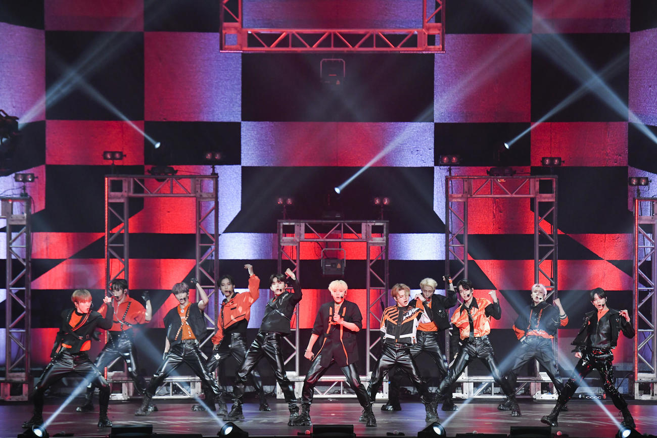 「TOKYO FM LIVE INCLUSION 2023」に出演したINI