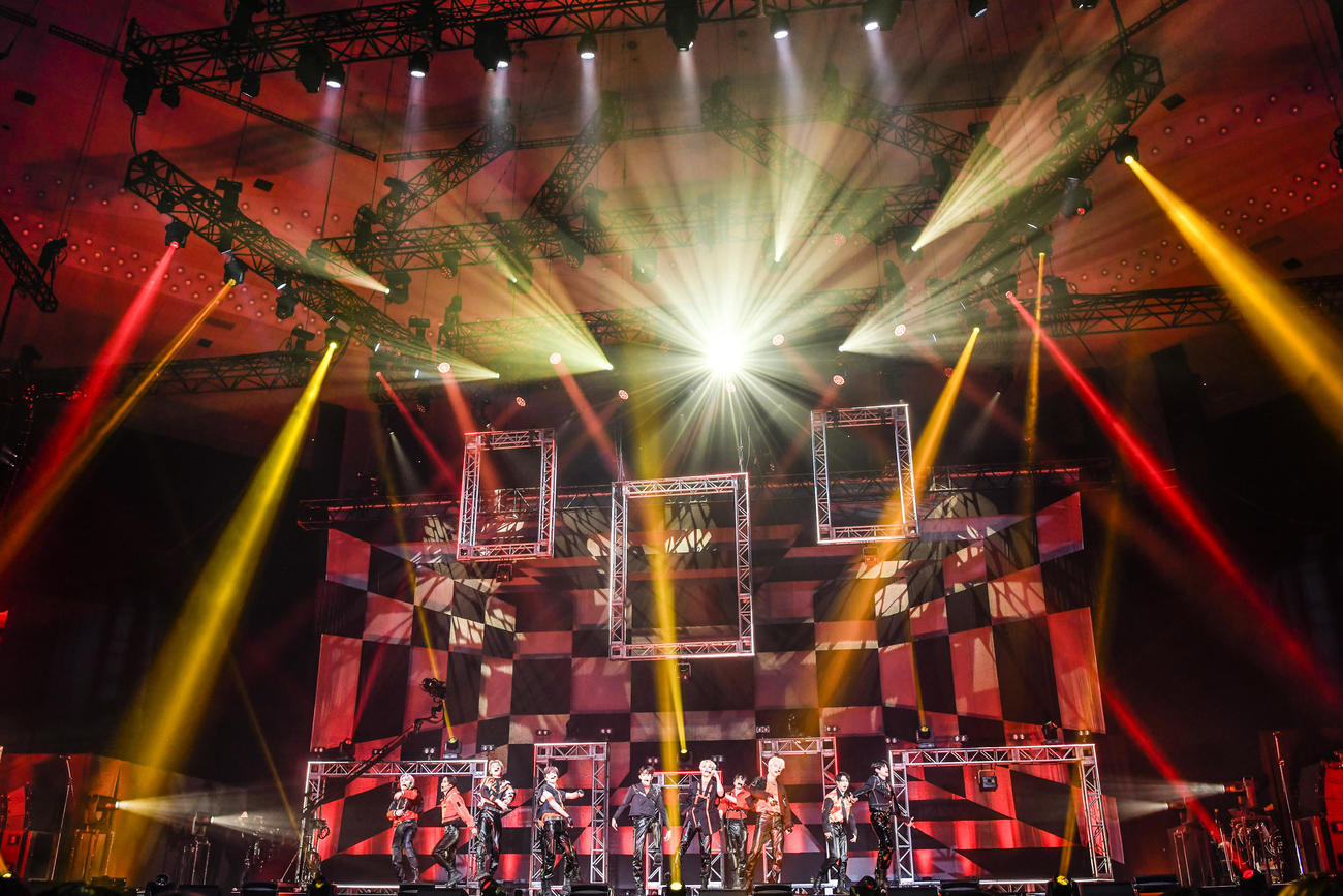 「TOKYO FM LIVE INCLUSION 2023」に出演したINI