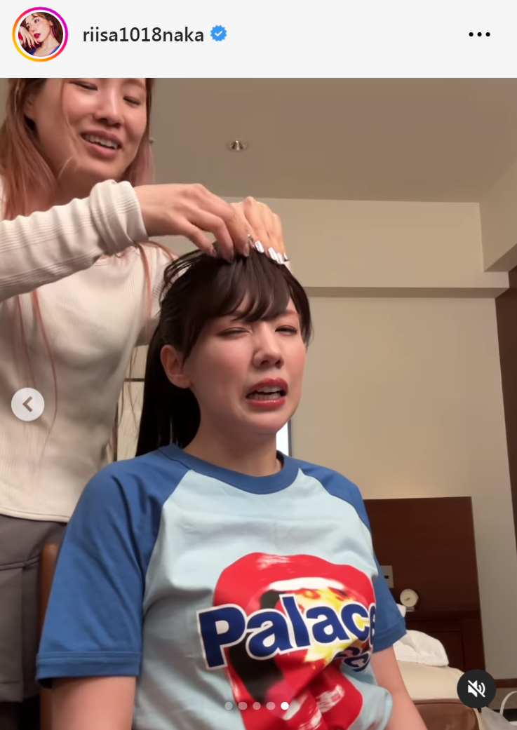 仲里依紗のインスタグラムから