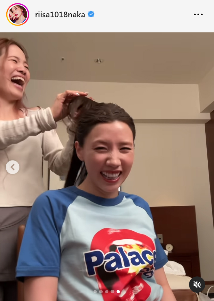 仲里依紗のインスタグラムから