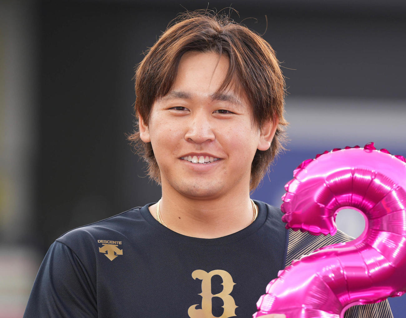 オリックス宮城大弥（2023年4月16日撮影）