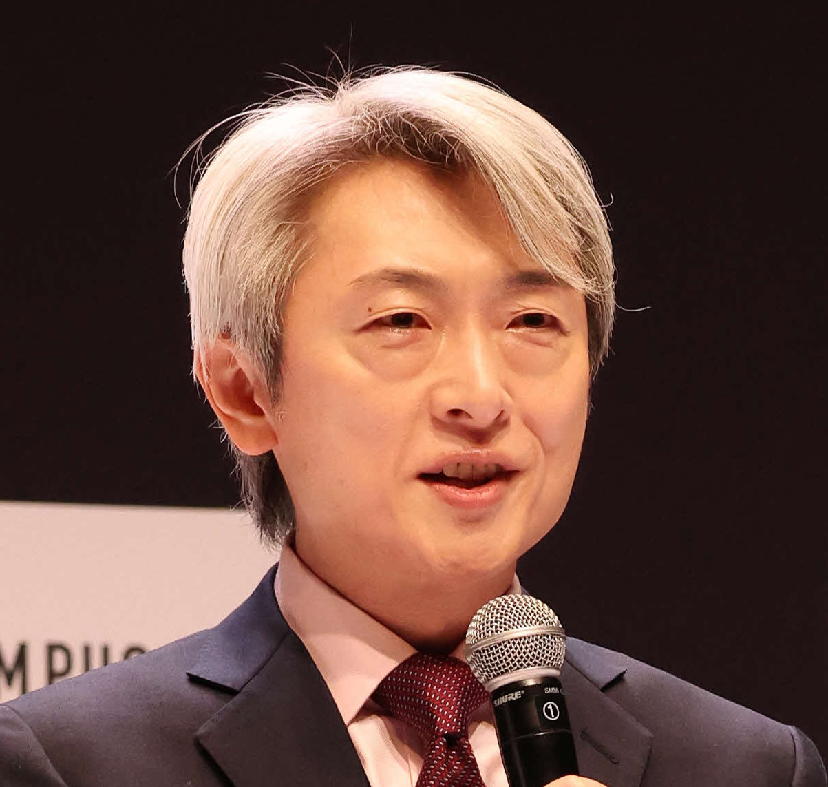 登坂淳一アナ（2022年3月撮影）