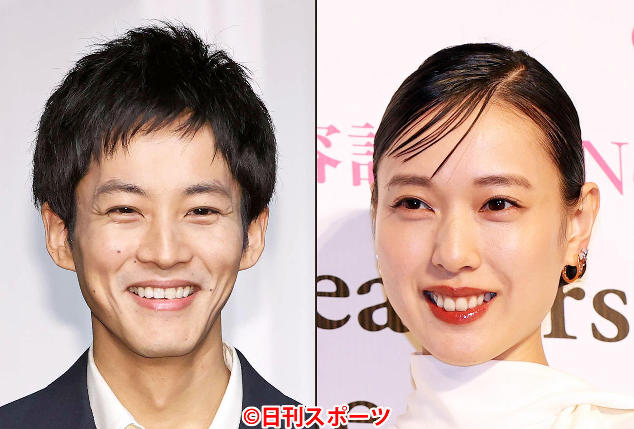 松坂桃李（左）と戸田恵梨香