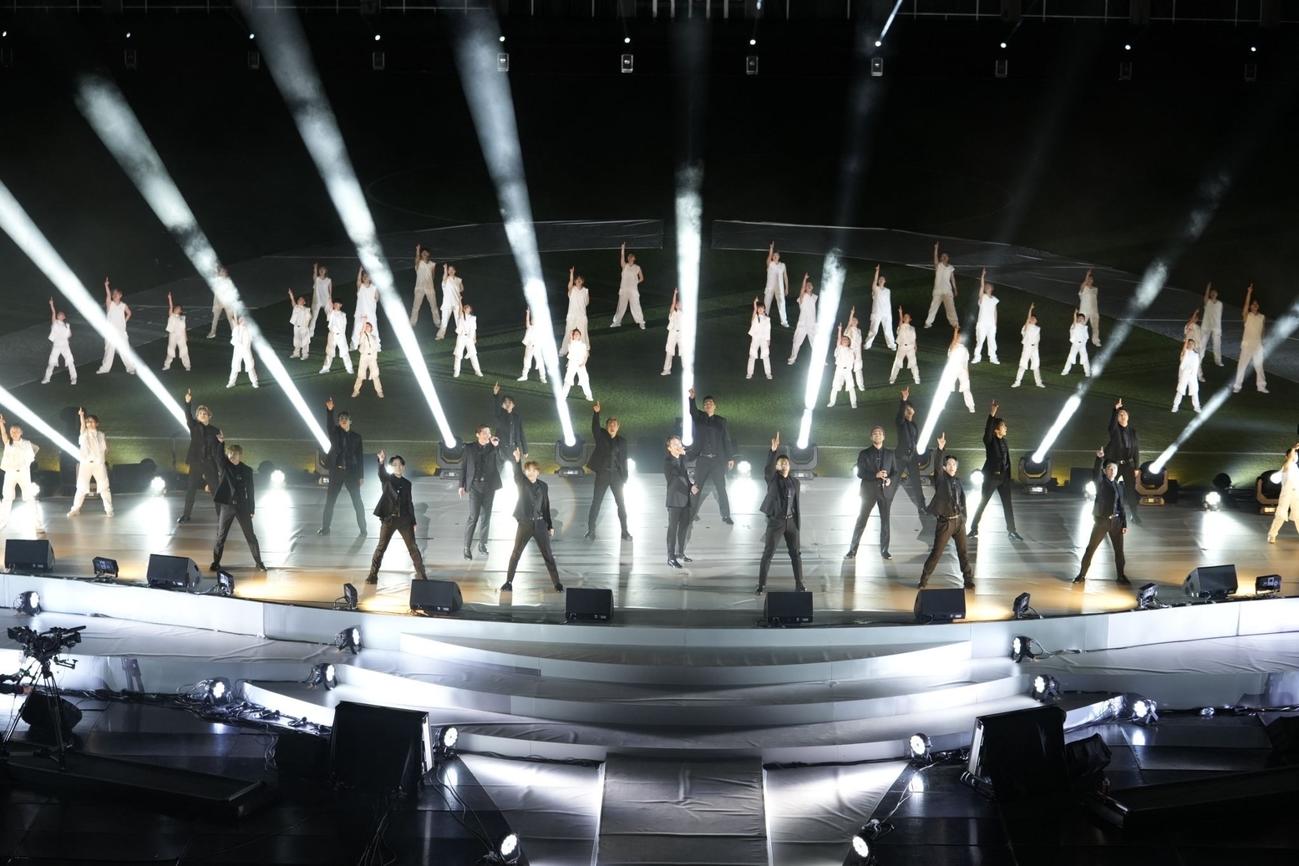 「＃HIROSHIMAミライバトン」に出演したEXILE、GENERATIONS、LIL LEAGUEのメンバーら