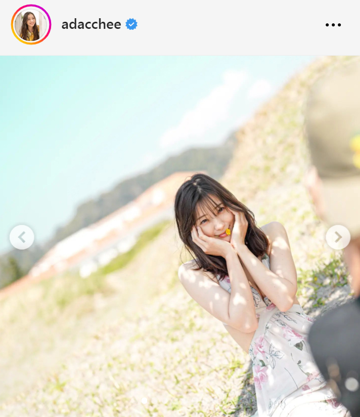 足立梨花のインスタグラムから