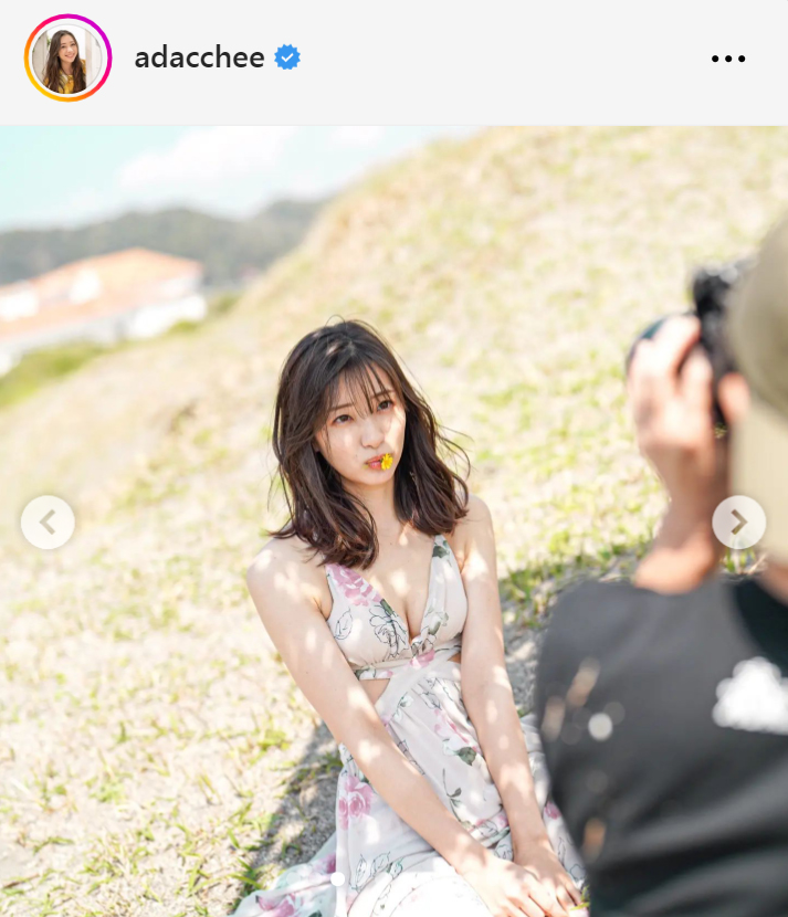 足立梨花のインスタグラムから