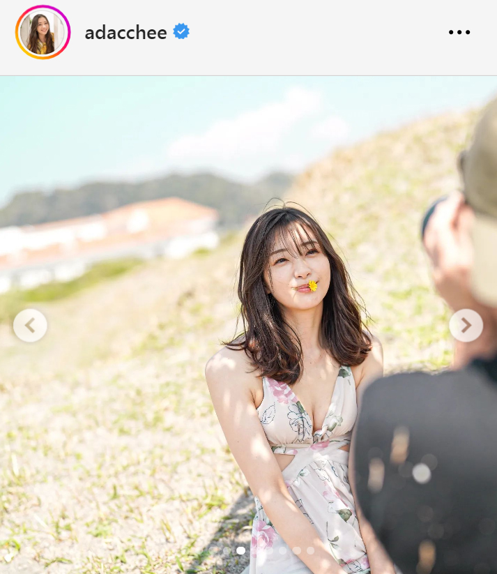 足立梨花のインスタグラムから