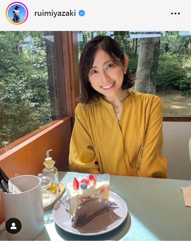 宮崎瑠依のインスタグラムから