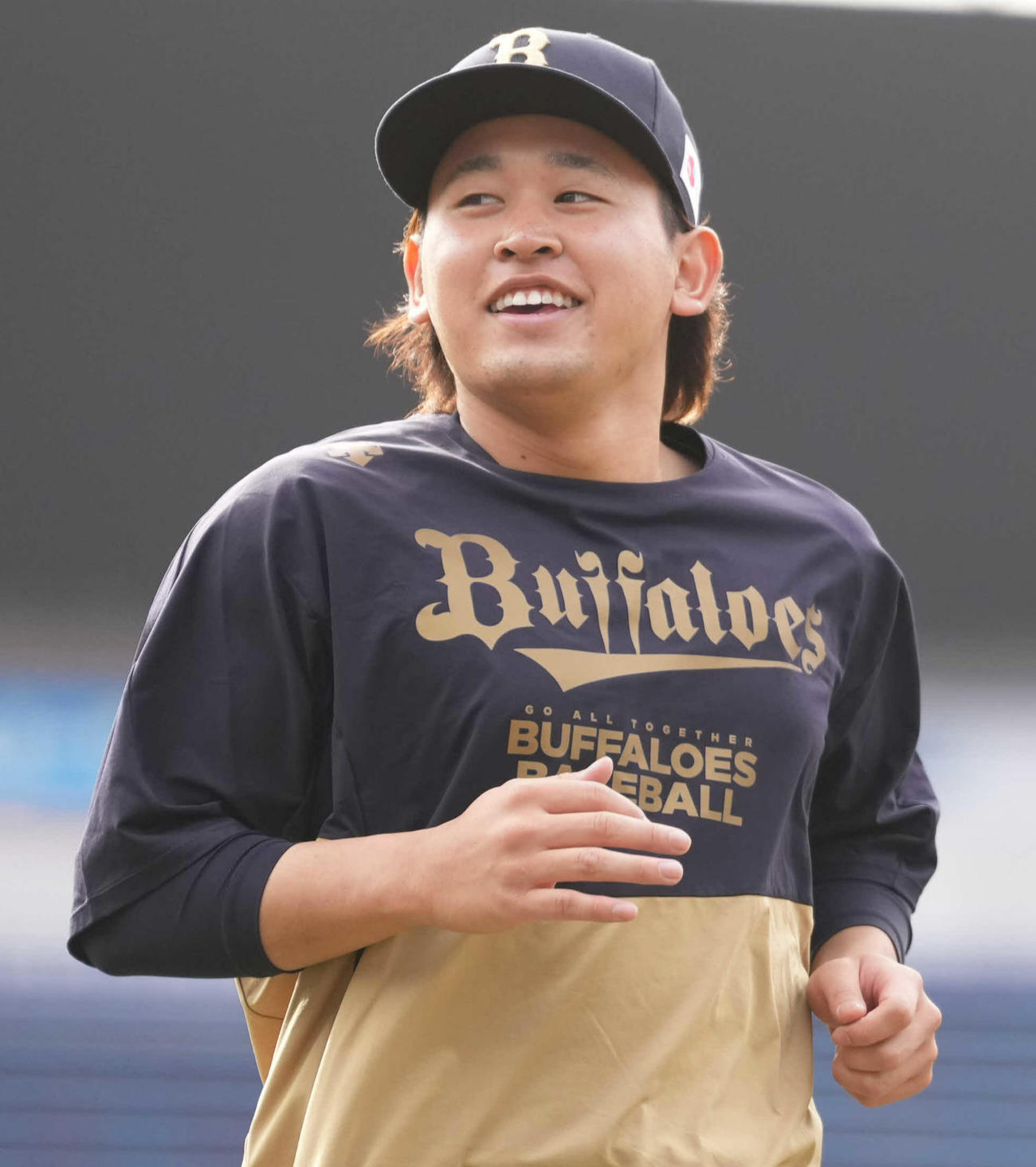 オリックス宮城大弥（2023年4月14日撮影）