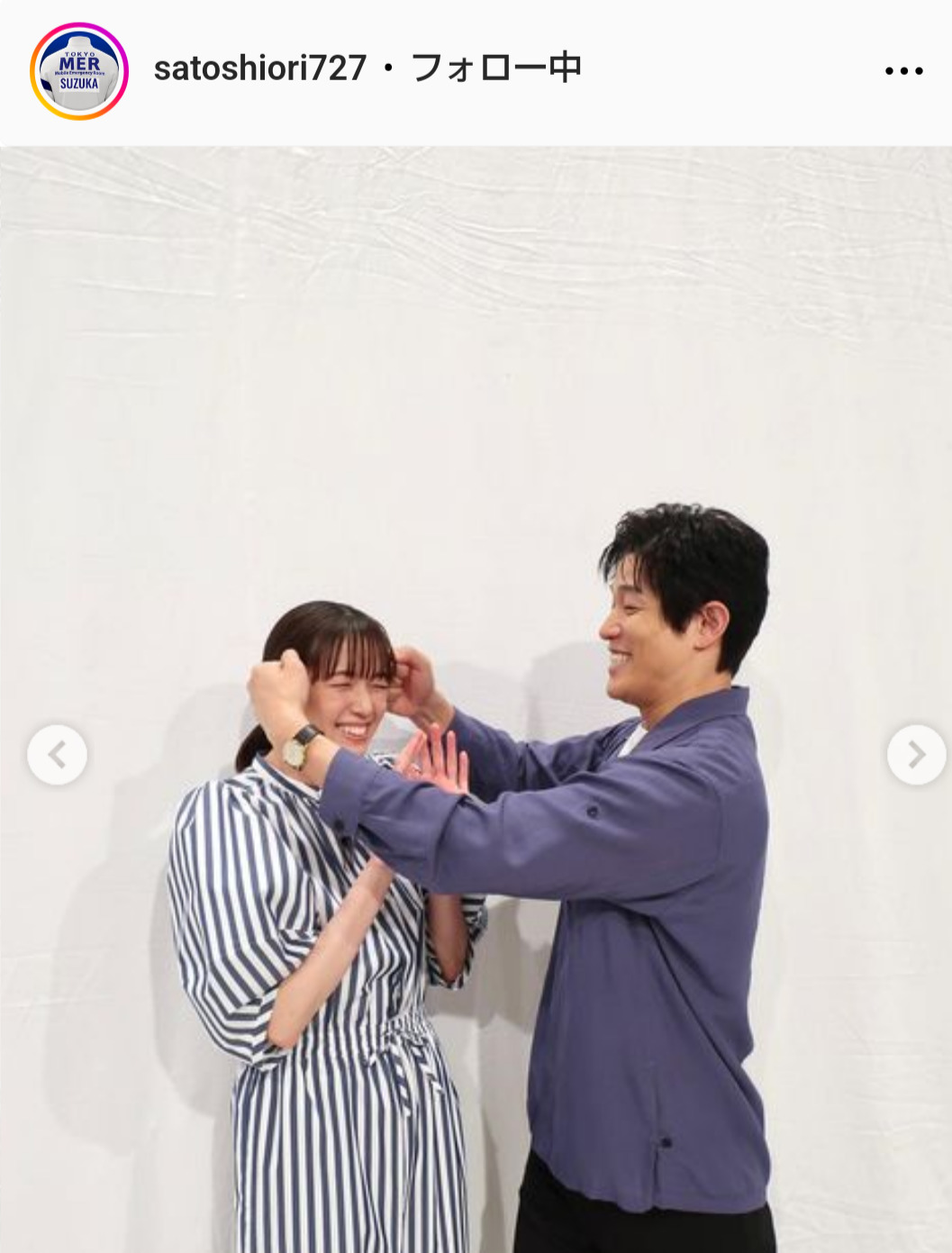 佐藤栞里のインスタグラムから