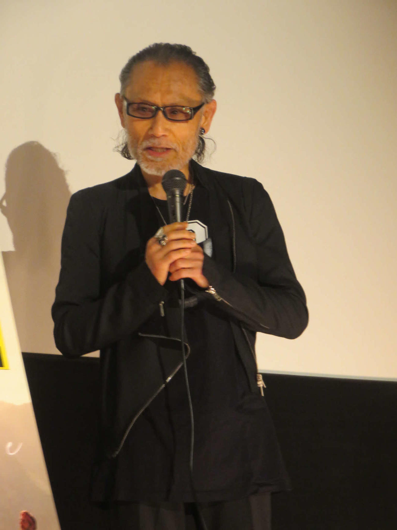 映画「帰れない山」公開初日記念トークイベントに出席した片岡鶴太郎