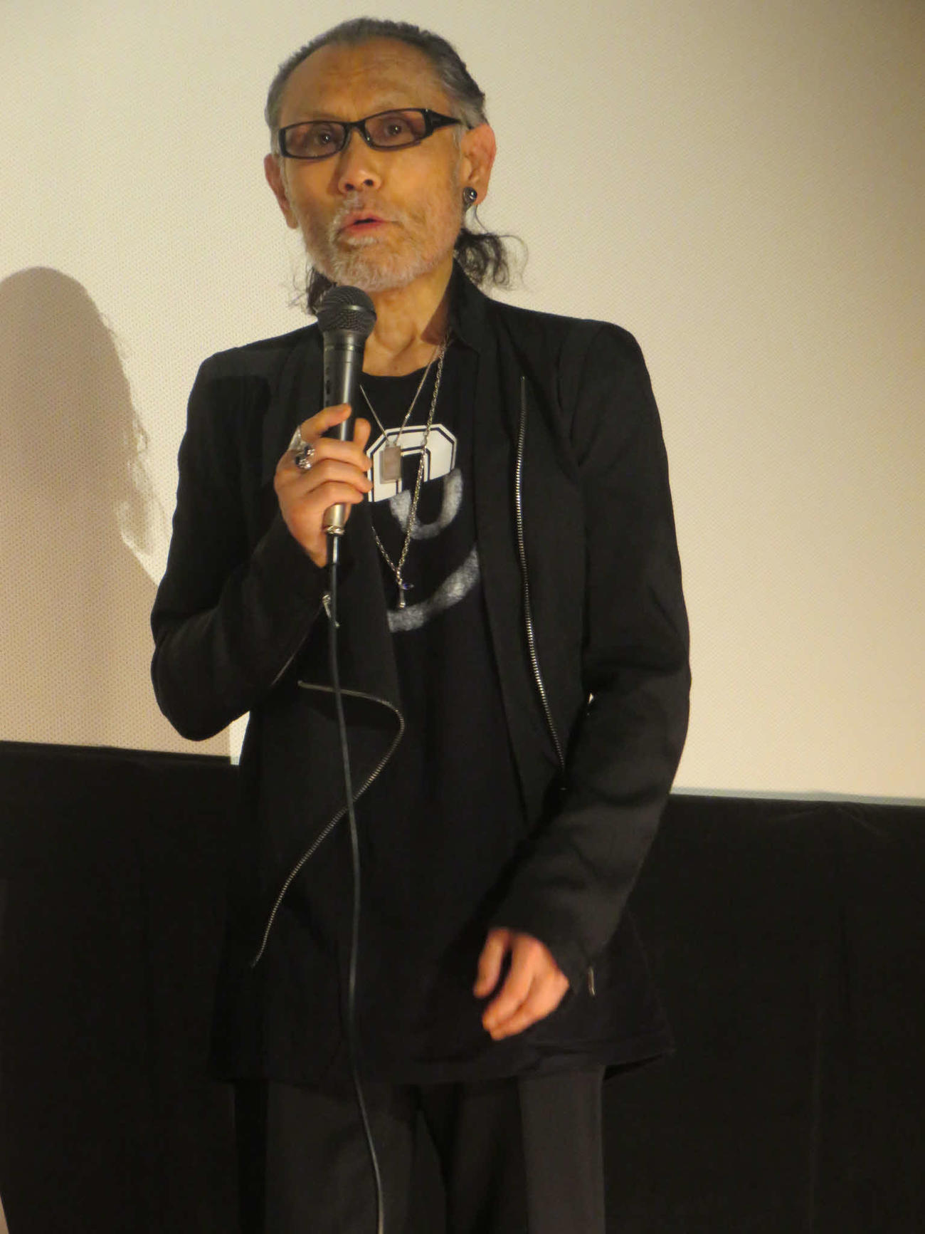 映画「帰れない山」公開初日記念トークイベントに出席した片岡鶴太郎