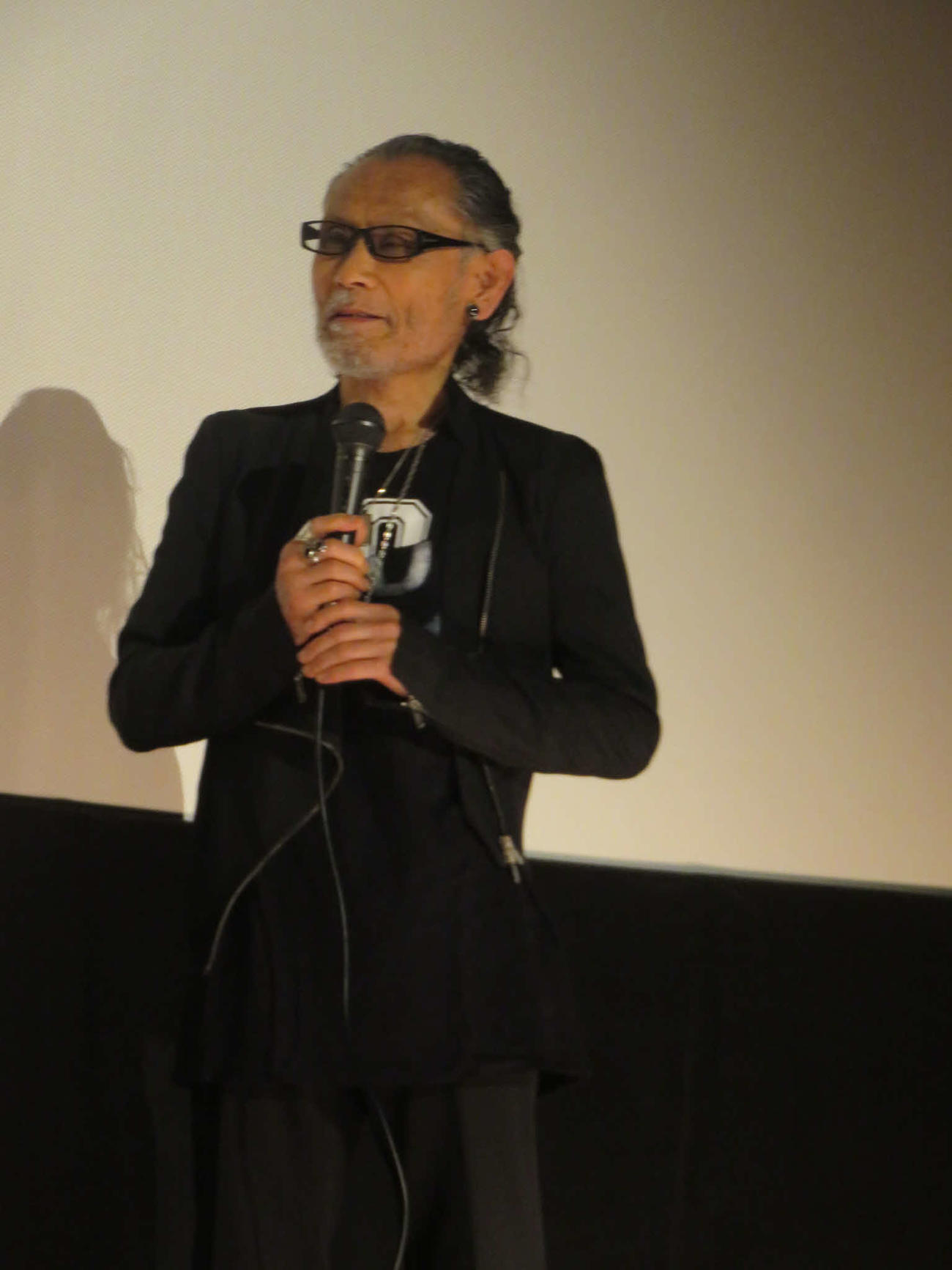 映画「帰れない山」公開初日記念トークイベントに出席した片岡鶴太郎