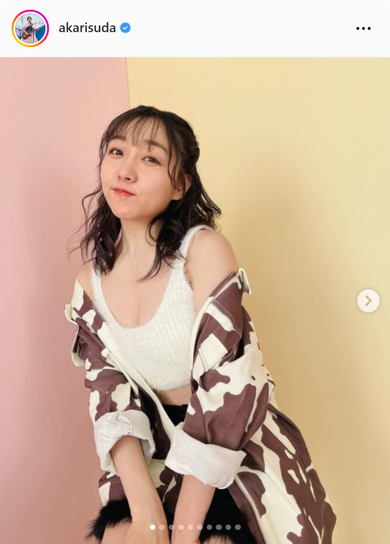 須田亜香里のインスタグラムから
