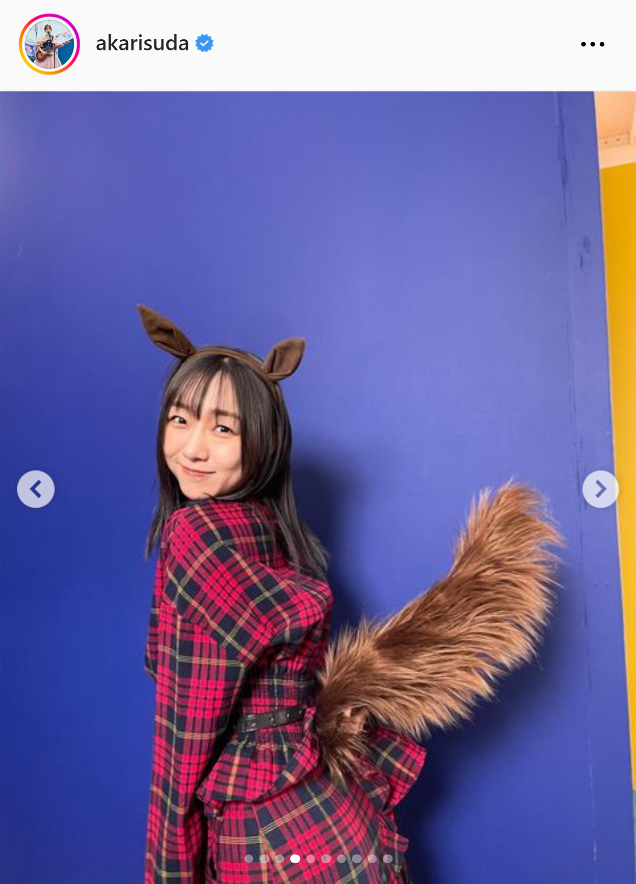 須田亜香里のインスタグラムから