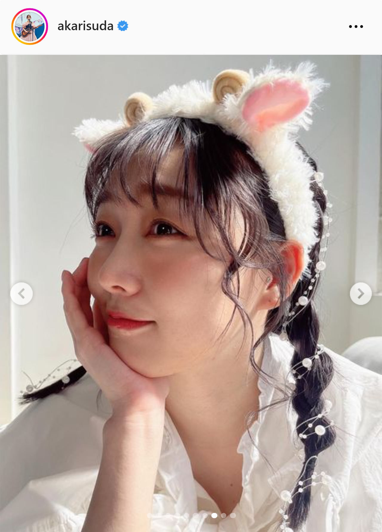 須田亜香里のインスタグラムから
