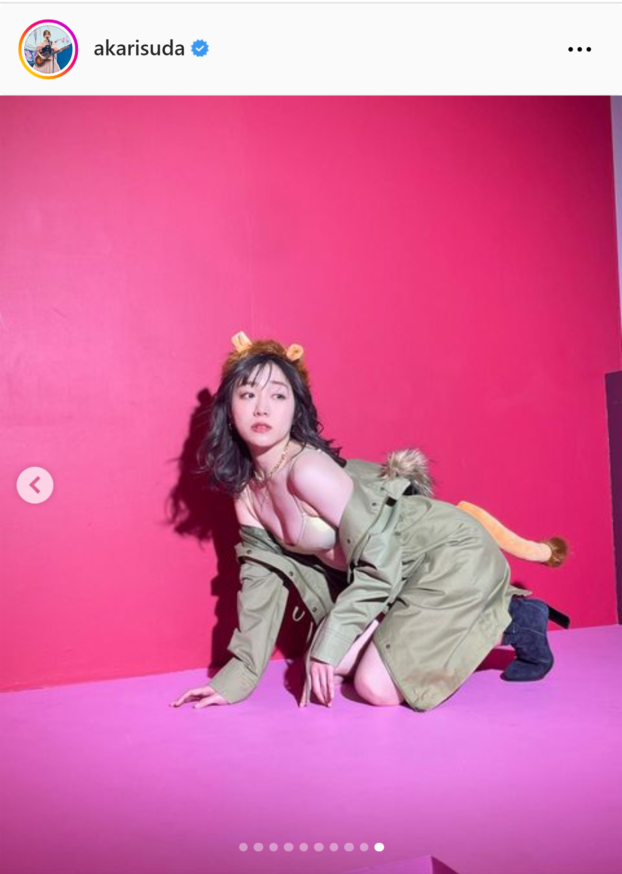 須田亜香里のインスタグラムから