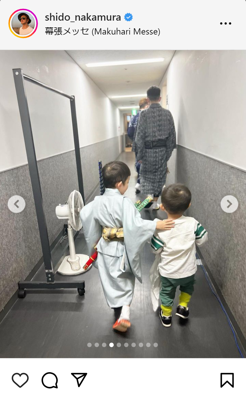 中村獅童のインスタグラムから